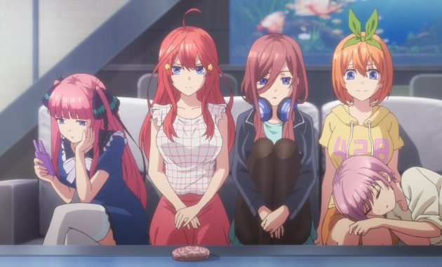 "Gotoubun no Hanayome" all sisters