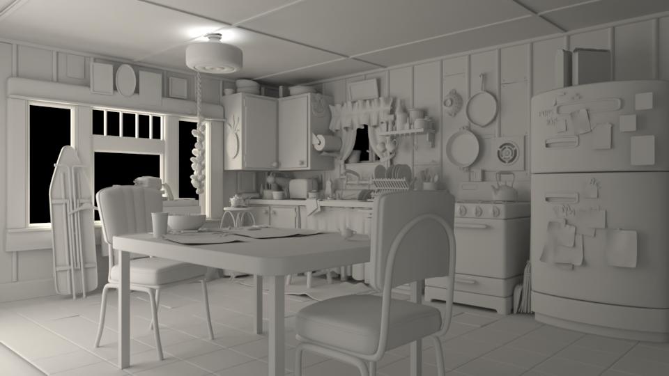 Environment-Modeling-3d