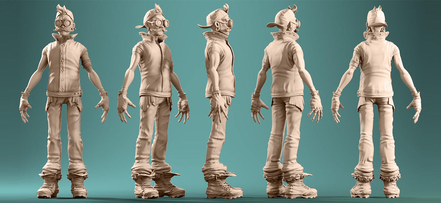modelling-character-3d