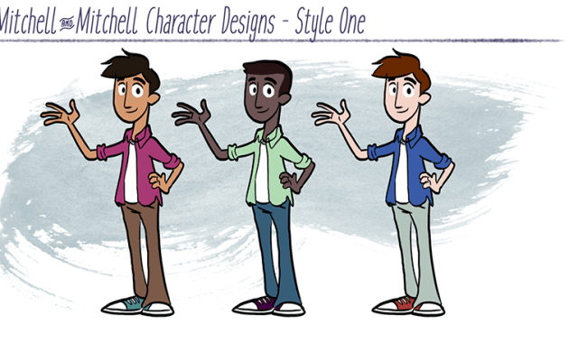 character-different-poses