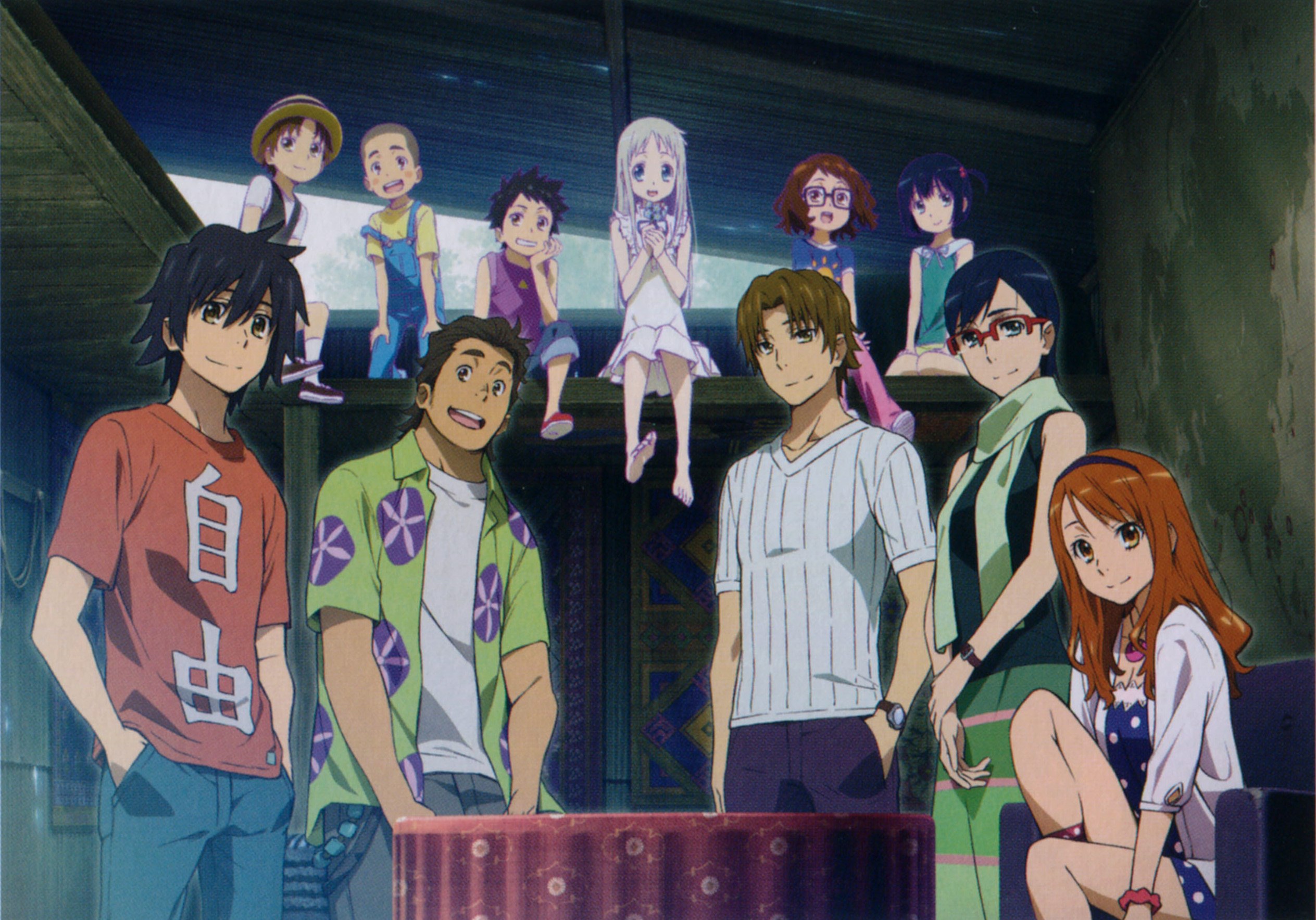 Review anime :  Ano Hana – Kisah persahabatan yang luar biasa